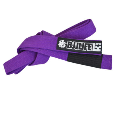 BJJ Life Pearl Weave Belt PurpleKnot 600x675