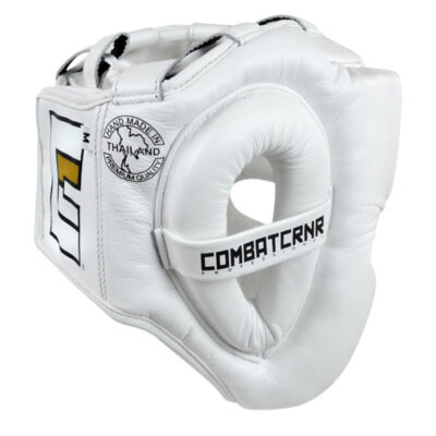 HMIT Full Face HEADGEAR WHITE ANGLE 2 600x675