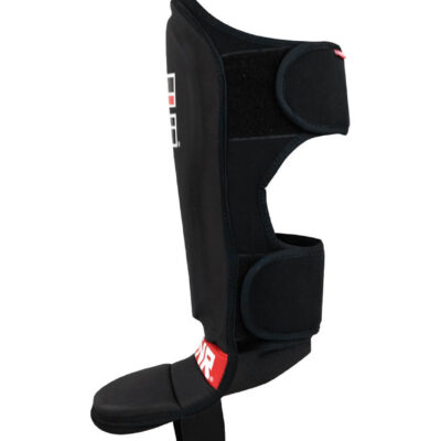 Canilleras para Sparring MMA Negras Lateral 1